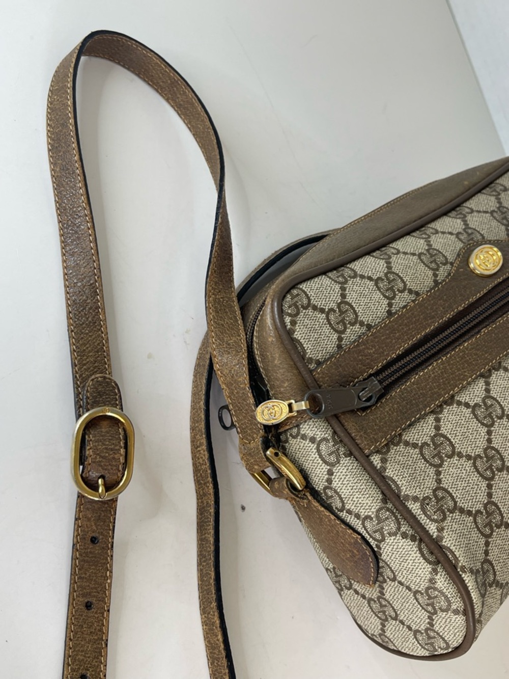 Gucci Ophidia GG Supreme Web Sherry Line shoulder bag - Picture 11 of 16